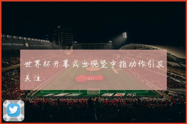 世界杯开幕式出现竖中指动作引发关注